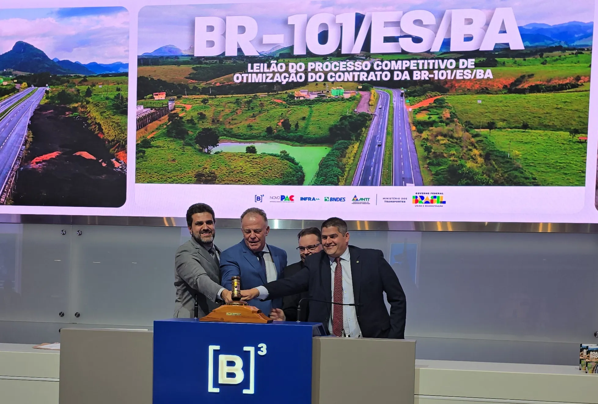 Imagem ilustrativa da imagem EcoRodovias vence leilão da BR-101 e vai investir R$ 10 bilhões em modernização