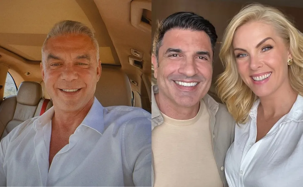 Imagem ilustrativa da imagem Ex-marido de Ana Hickmann é condenado a três anos de prisão após ofender Edu Guedes