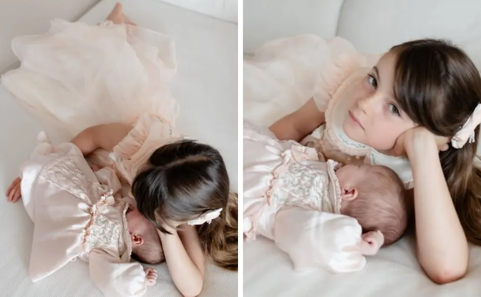Imagem ilustrativa da imagem Kelly Piquet posta as primeiras imagens das filhas juntas: ‘Mãe de dois anjos’