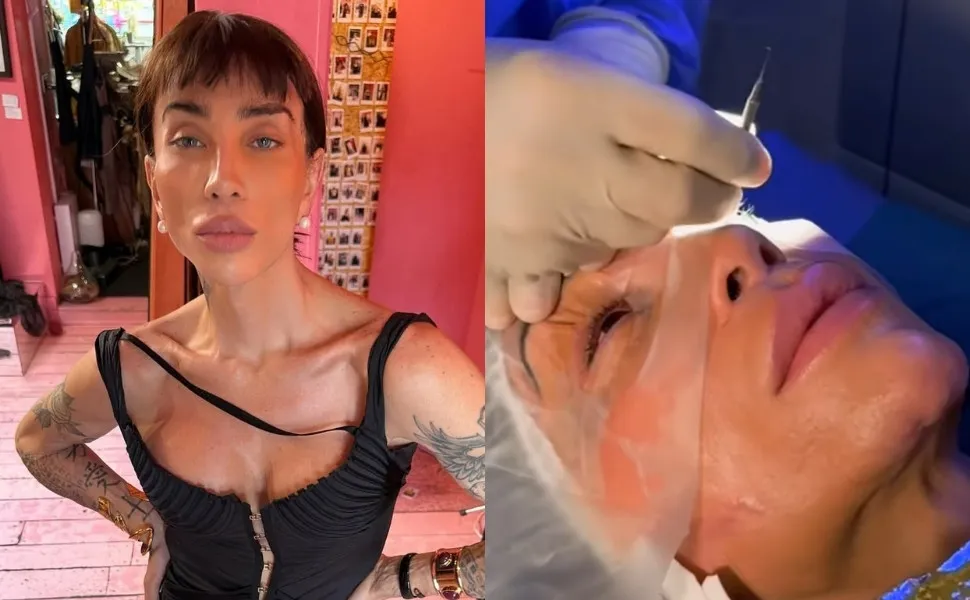 Imagem ilustrativa da imagem Maya Massafera muda a cor dos olhos com cirurgia: 'me deixa mais feminina'