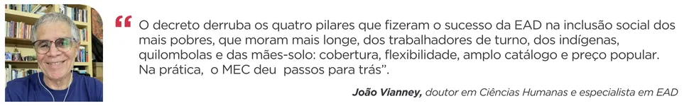 Imagem ilustrativa da imagem Ministério determina e cinco cursos universitários terão 100% de aulas presenciais