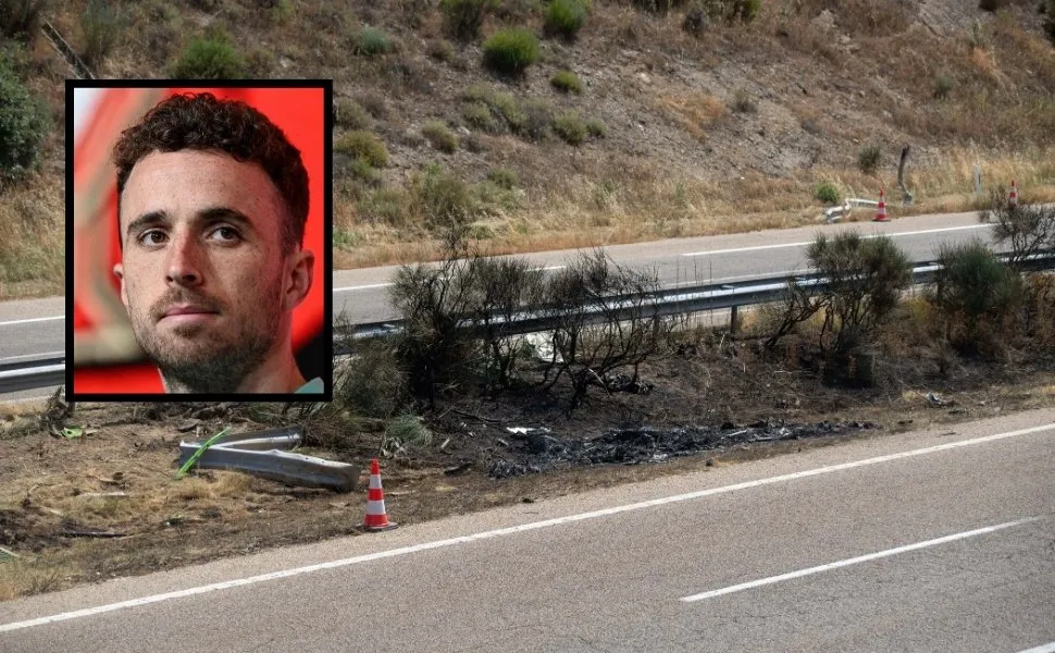 Imagem ilustrativa da imagem Morte de Diogo Jota: veja como foi o acidente que matou craque do Liverpool