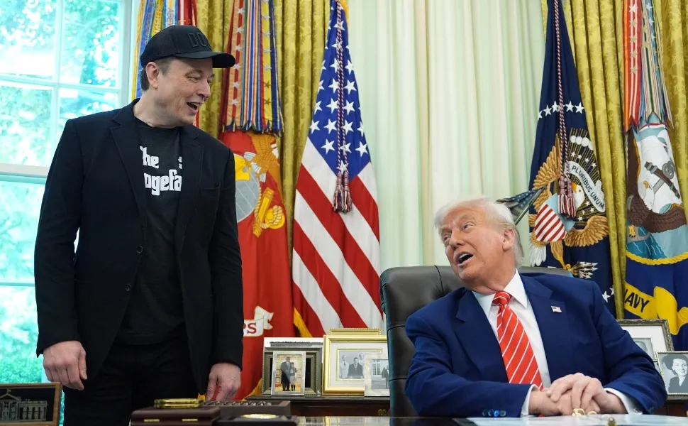 Imagem ilustrativa da imagem Divórcio complicado: veja de que maneiras Trump e Musk ainda podem se prejudicar