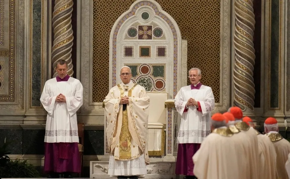 Imagem ilustrativa da imagem Papa Leão 14 realiza missa e se torna formalmente bispo de Roma