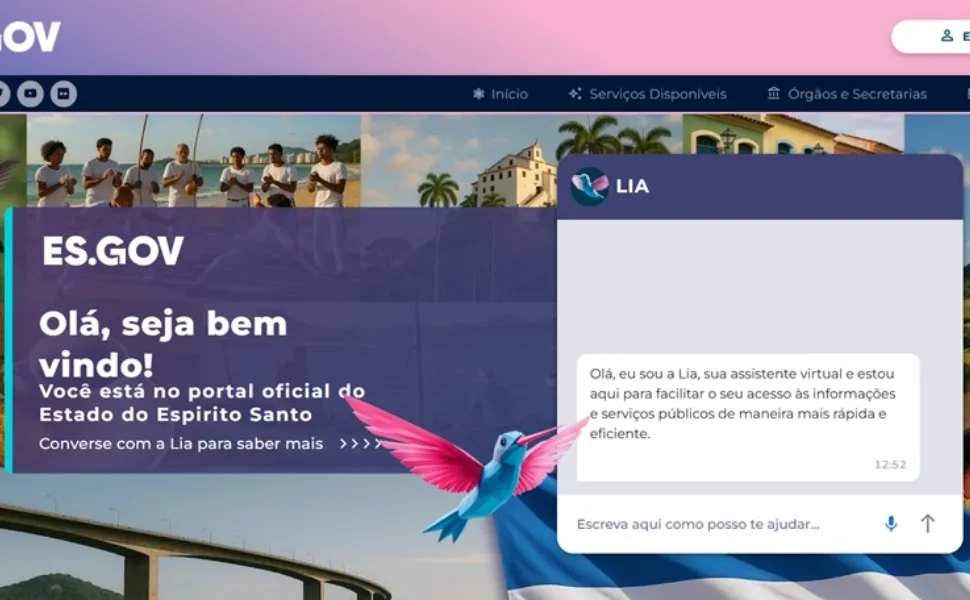 Imagem ilustrativa da imagem Portal inteligente do Governo do ES terá 11 novos serviços disponíveis