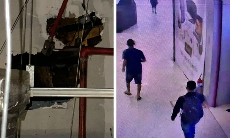 Imagem ilustrativa da imagem Preso suspeito de furtar joalheria via duto de ar de shopping em Olinda