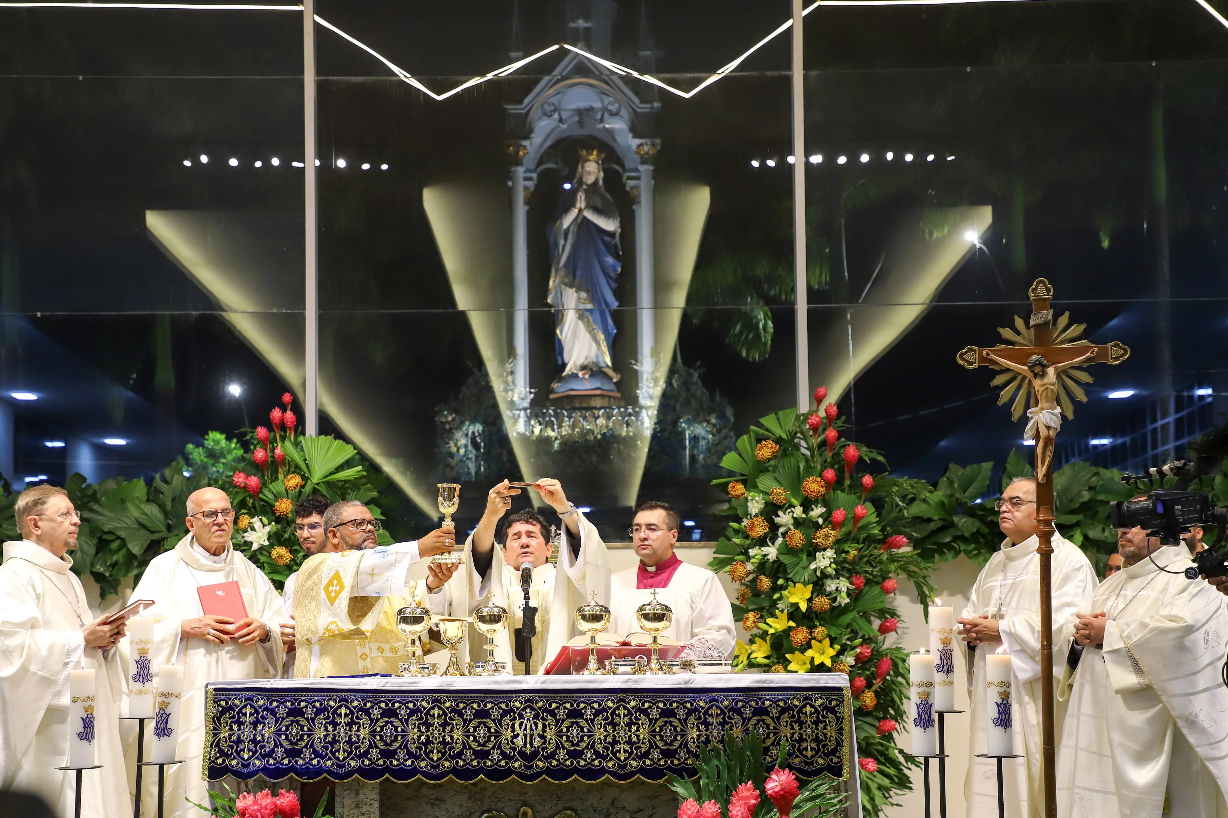 Imagem ilustrativa da imagem Santuário de Nossa Senhora da Conceição é reaberto com celebração especial