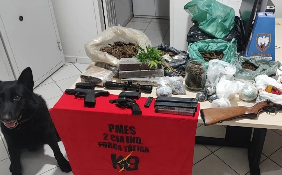 Imagem ilustrativa da imagem Sete pessoas são presas e drogas apreendidas em operação na Região do Caparaó