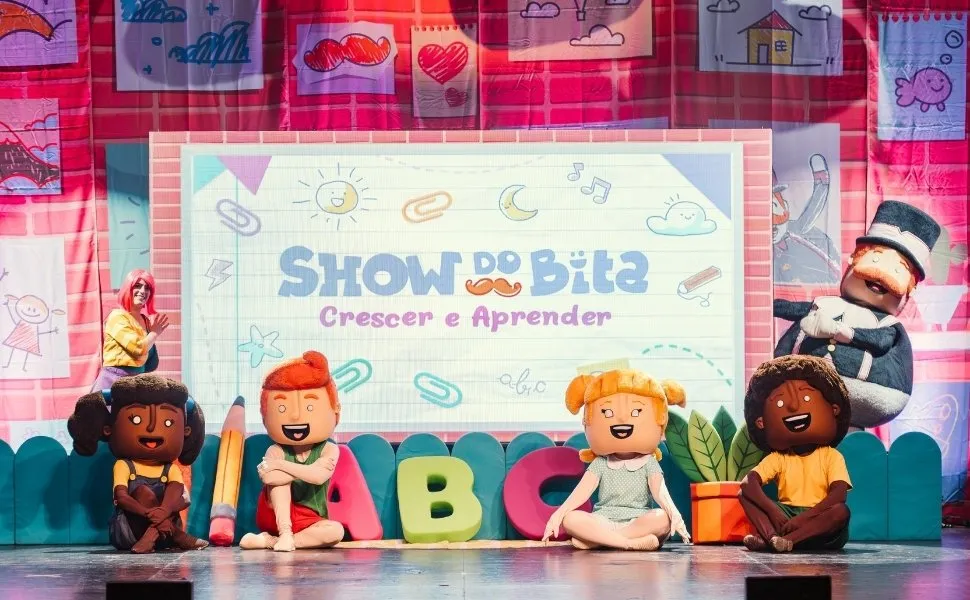 Imagem ilustrativa da imagem Show gratuito do Mundo Bita anima festival infantil no Parque Pedra da Cebola