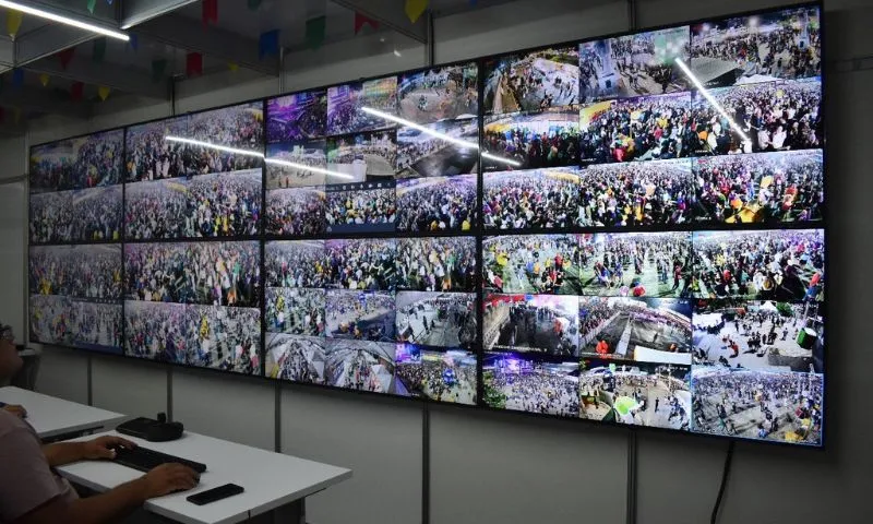 Imagem ilustrativa da imagem Tecnologia de reconhecimento facial leva à prisão de dois foragidos no São João