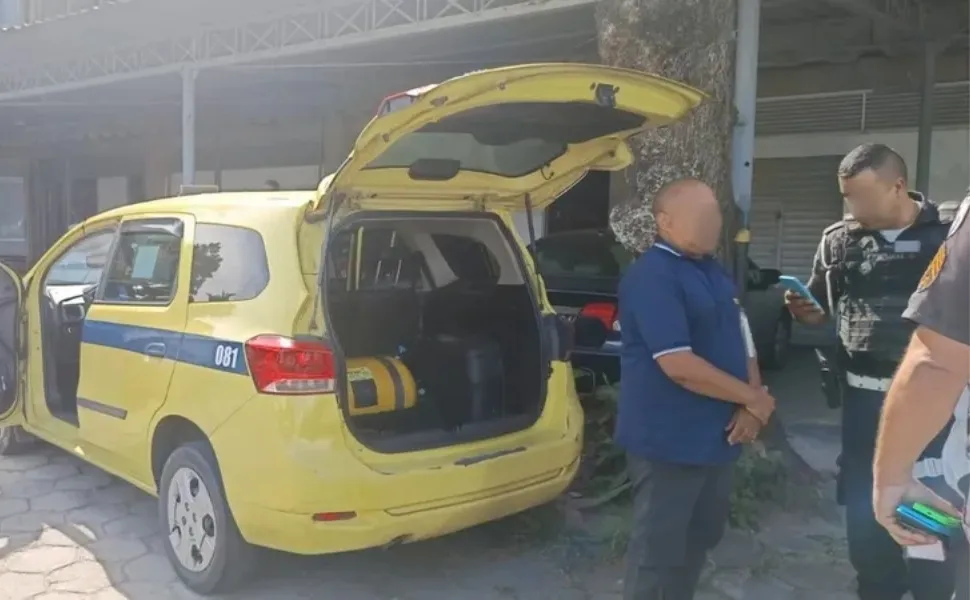 Imagem ilustrativa da imagem Turista chileno denuncia taxista após cobrança de R$ 778 por corrida no RJ