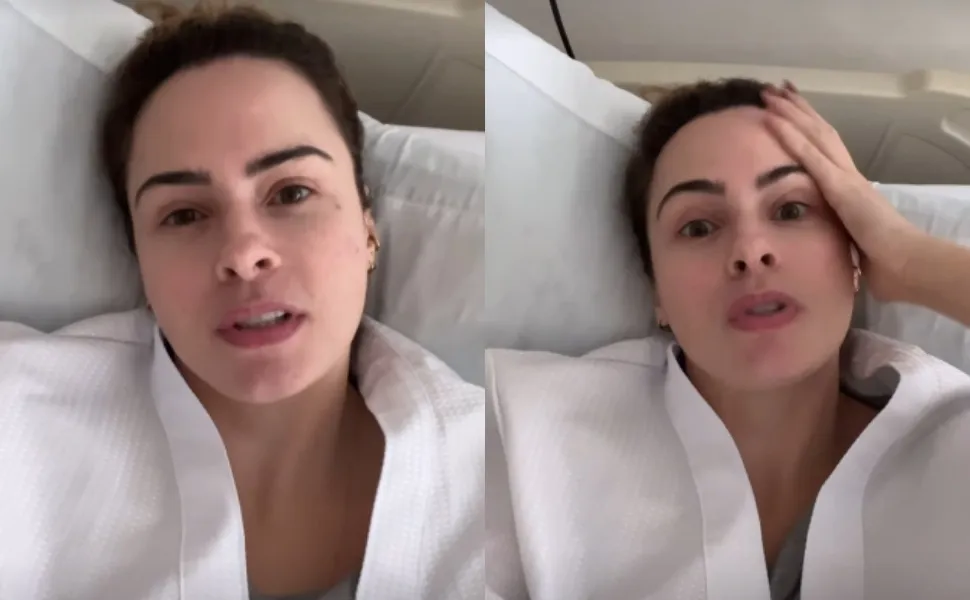 Imagem ilustrativa da imagem Ana Paula Renault passa por cirurgia de emergência após sentir fortes dores