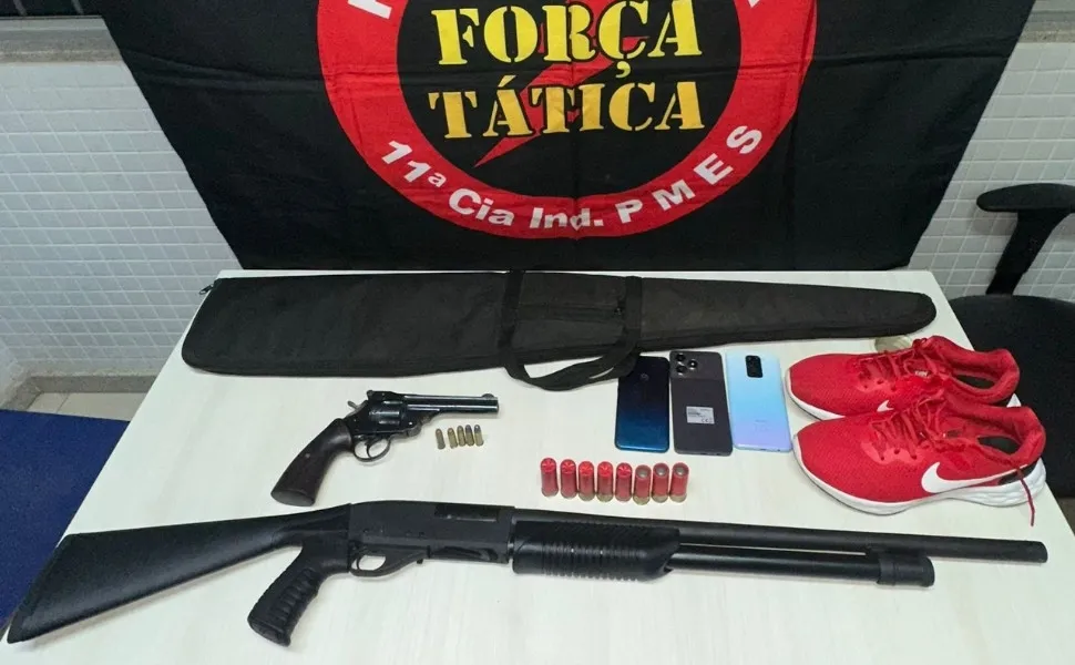 Imagem ilustrativa da imagem Dois suspeitos de roubo na Região Serrana do ES são presos em Viana