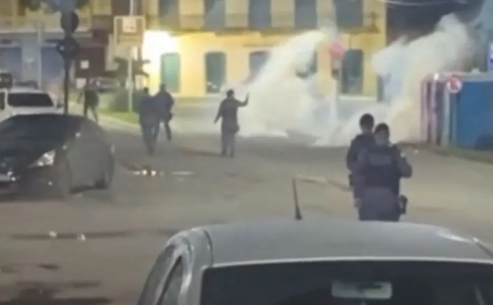 Imagem ilustrativa da imagem Empresário perde o olho após tiro de borracha disparado pela PM em Viana