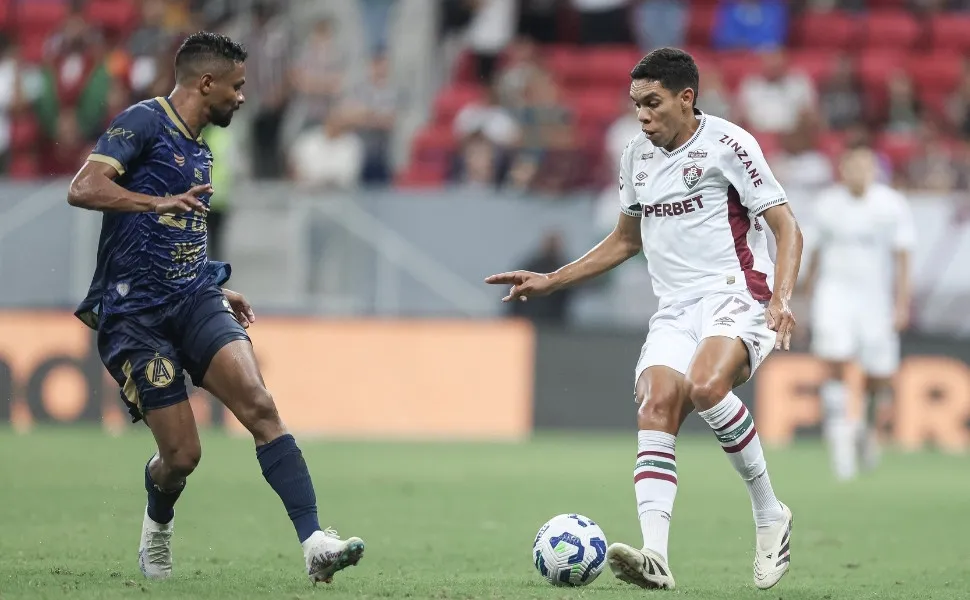 Imagem ilustrativa da imagem Fluminense afasta zebra com goleada e vai às oitavas da Copa do Brasil
