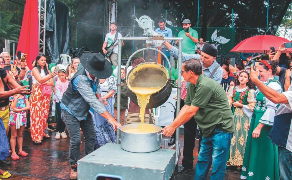 Imagem ilustrativa da imagem Guarapari celebra imigração italiana com polenta, vinho e pratos típicos