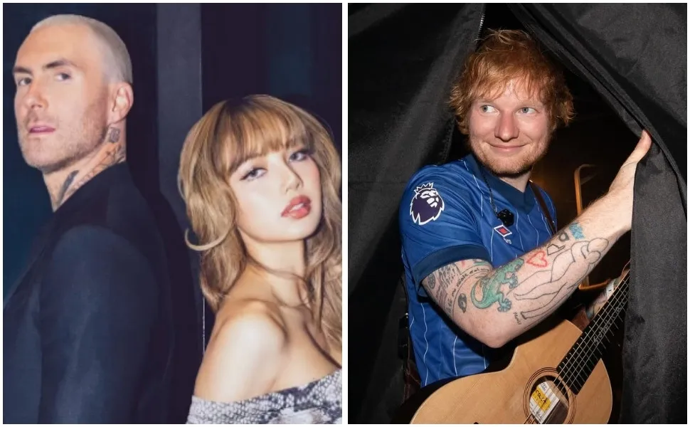Imagem ilustrativa da imagem Maroon 5, Ed Sheeran e mais na Playlist da Semana
