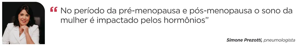 Imagem ilustrativa da imagem O que a menopausa tem a ver com ronco e noites mal dormidas das mulheres?