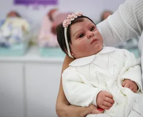 Imagem ilustrativa da imagem Crianças poderão brincar gratuitamente com bebês reborn em Sorocaba