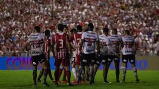 Imagem ilustrativa da imagem Náutico perde para o São Paulo em casa e dá adeus a Copa do Brasil