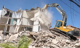 Imagem ilustrativa da imagem Demolição do Edifício Kátia Melo em Piedade será concluída nesta segunda-feira