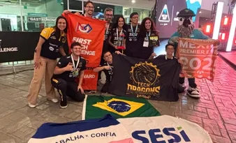 Imagem ilustrativa da imagem Capixabas conquistam 1º lugar em olimpíada de robótica