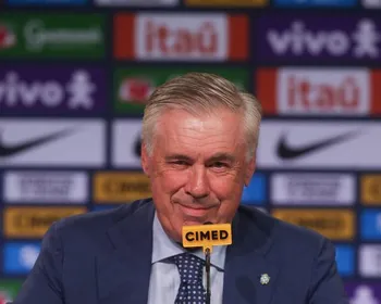 Imagem ilustrativa da imagem Ancelotti confirma Wesley na lateral e sinaliza que pode ficar na seleção para 2030