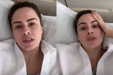 Imagem ilustrativa da imagem Ana Paula Renault passa por cirurgia de emergência após sentir fortes dores