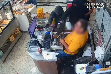 Imagem ilustrativa da imagem Assaltantes roubam padaria, funcionário reage e é baleado em Colatina