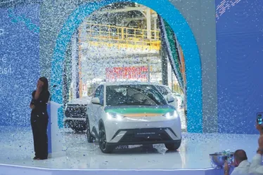 Imagem ilustrativa da imagem BYD quer produzir 600 mil carros por ano até 2030