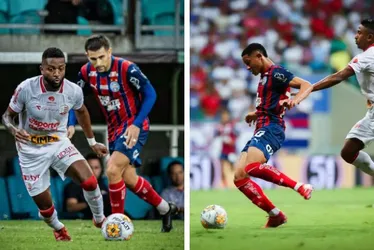 Imagem ilustrativa da imagem Bahia vira na Fonte Nova e elimina o Náutico da Copa do Nordeste