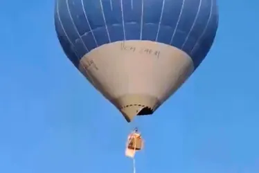 Imagem ilustrativa da imagem Balão de ar quente cai em evento no México, deixa um morto e dois feridos