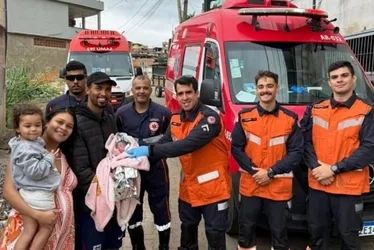 Imagem ilustrativa da imagem Bombeiros realizam parto de emergência dentro de casa no Sul do ES