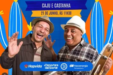 Imagem ilustrativa da imagem Caju e Castanha animam a manhã deste sábado junino na TV Tribuna