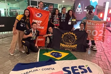 Imagem ilustrativa da imagem Capixabas conquistam 1º lugar em olimpíada de robótica