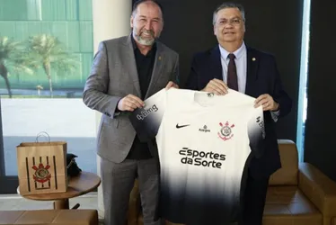 Imagem ilustrativa da imagem Corinthians: Augusto Melo se reúne com Alexandre de Moraes, Gilmar Mendes e Flávio Dino em Brasília