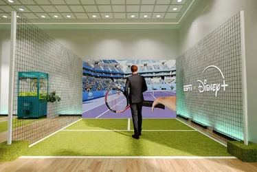 Imagem ilustrativa da imagem Disney terá espaço ‘à lá NBA House’ para exibir finais de Wimbledon; veja imagens e detalhes