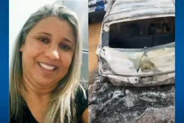 Imagem ilustrativa da imagem Dois presos por morte de mulher incendiada em Jaguaré