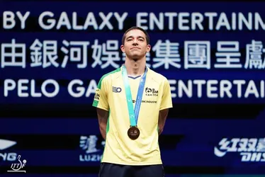 Imagem ilustrativa da imagem Entenda por que Hugo Calderano não conseguiu ir aos EUA para disputar campeonato
