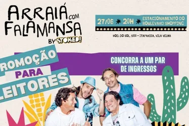 Imagem ilustrativa da imagem Rede Tribuna sorteia ingressos para show do Falamansa. Veja como concorrer