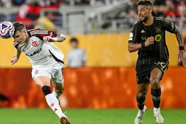 Imagem ilustrativa da imagem Flamengo protagoniza jogo morno, tem trave como inimiga e empata com LAFC