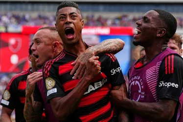 Imagem ilustrativa da imagem Flamengo vira contra o Chelsea em nova vitória de brasileiro sobre europeu