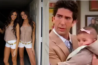 Imagem ilustrativa da imagem Gêmeas que interpretaram Emma em 'Friends' fazem sucesso em rede social