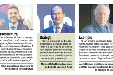 Imagem ilustrativa da imagem Governo lança plano bilionário de investimentos para o Espírito Santo