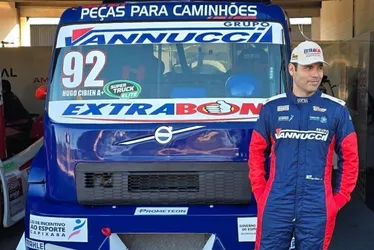 Imagem ilustrativa da imagem Hugo Cibien abandona etapa da Copa Truck