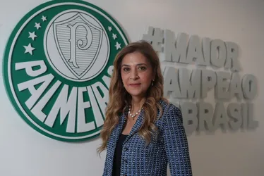 Imagem ilustrativa da imagem Leila Pereira diz não se surpreender com ‘represália’ e explica apoio a Samir Xaud na CBF