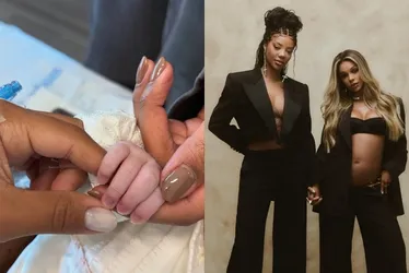 Imagem ilustrativa da imagem Ludmilla e Brunna Gonçalves celebram nascimento da primeira filha
