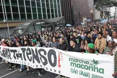 Imagem ilustrativa da imagem Marcha da Maconha reúne público a favor da legalização da cannabis