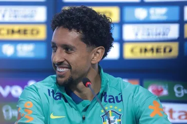 Imagem ilustrativa da imagem Marquinhos enxerga ambições renovadas com Ancelotti na seleção e usa PSG como referência