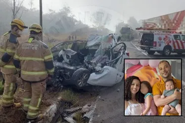Imagem ilustrativa da imagem Morte de família na BR-262: Prefeitura de Muniz Freire lamenta